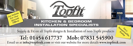 Topfit kitchen and bathroom installation specialists. Filton, Bristol
