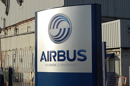 Part of the Airbus site at Filton, Bristol