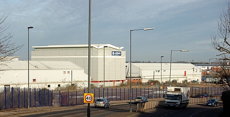 Site of the Airbus Aerospace Park in Filton, Bristol