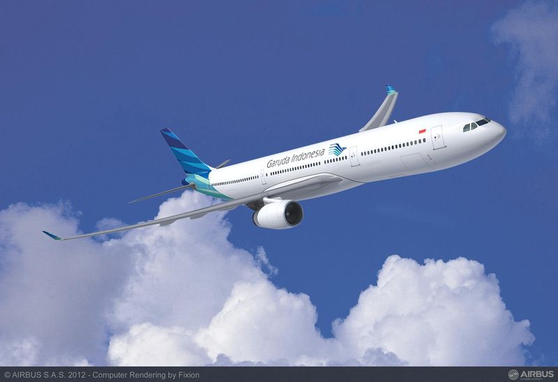 Garuda Indonesia has placed a firm order for 11 more A330-300