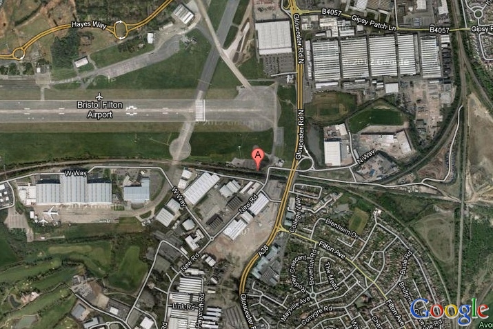 Site of possible new 'North Filton' railway station.