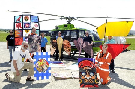 GWAAC named as official charity partner for the 2013 Bristol International Kite Festival.