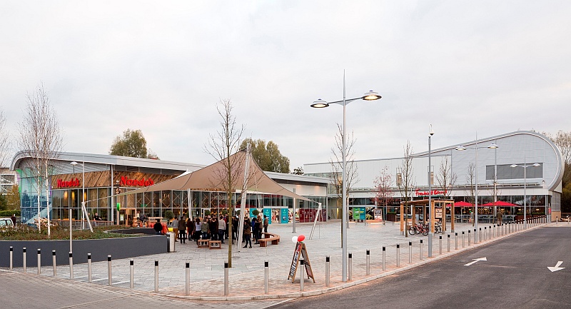 New stores at the Abbey Wood Shopping Park, Filton, Bristol.