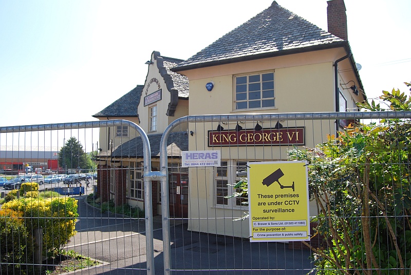 Filton's King George VI public house undergoing redevelopment.